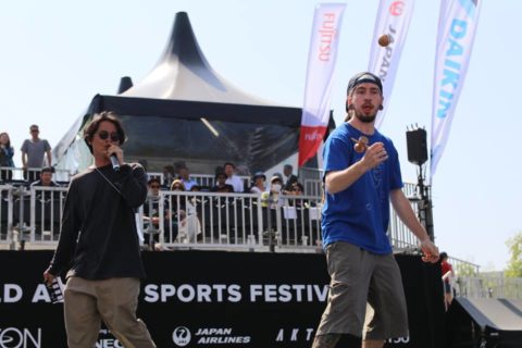 FISE HIROSHIMA 2019 にてけん玉エキシビジョンを実施しました